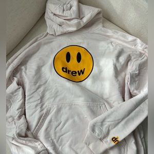 Justin Bieber’s Drew House Light Pink Hoodie